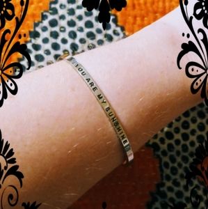 🌲Mantraband "you are my sunshine" bracelet